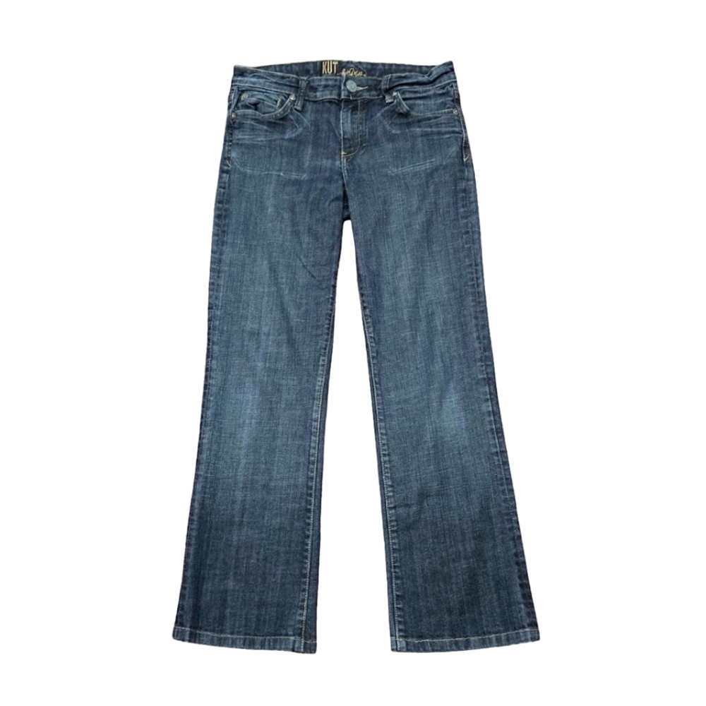 Kut From The Kloth Natalie Mid Rise Bootcut Jeans Size 6 Short